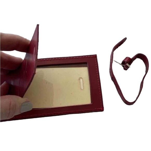 MLB Nationals Curly W Logo Luggage Tag - Picture 6 of 9